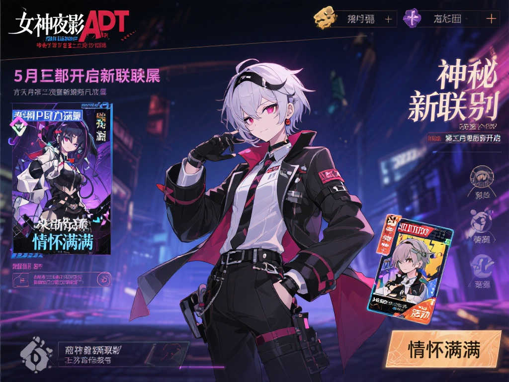 《女神异闻录夜幕魅影》4.0版本焕新上线 5月即将开启全新联动