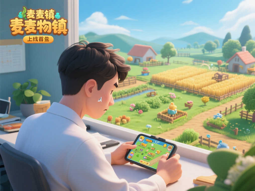 《麦穗镇物语》5月登陆Steam！星露谷风格新作，办公偷闲必备！